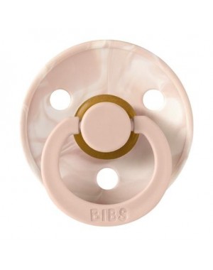 BIBS Colour, Maat 1 (0-6 maanden), Rond - Latex, Speen met naam