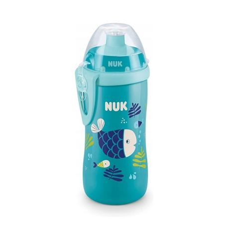 NUK  Junior Cup - Kleur wisseling, Drinkfles, Blauw, 12+m