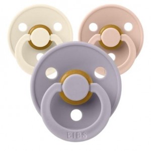 BIBS Colour,  Maat 1 (0-6 maanden), Orthodontisch - Latex