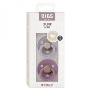 BIBS Colour 2 stuks,  Maat 1 (0-6m), Orthodontisch - Latex