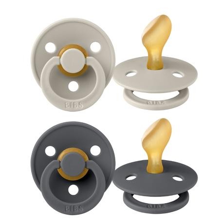 BIBS Colour 2 stuks, Maat 2 (6+m), Orthodontisch - Latex