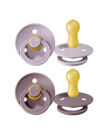BIBS Colour - 2 stuks, Maat 2 (6+ maanden), Rond - Latex