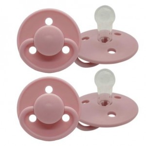 MININOR 2 stuks, Maat 1 (0-6 maanden), Rond - Silicone