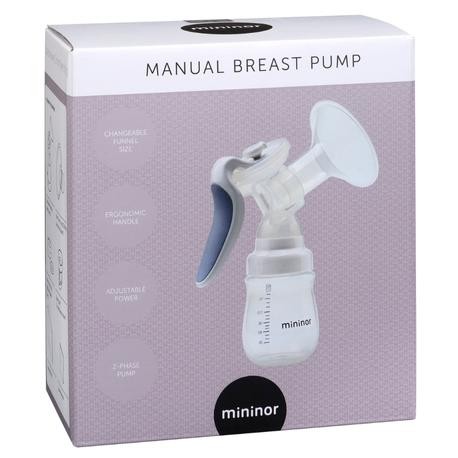 Mininor,  Manuele borstkolf,  Wit - Transparant