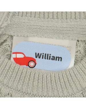 Naamstickers voor kleding
