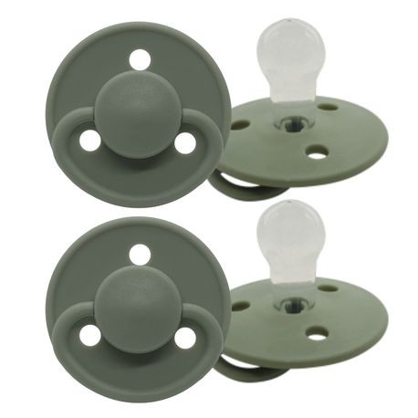 MININOR 2 stuks, Maat 2 (6+ maanden), Rond - Silicone