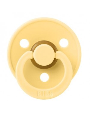 BIBS Colour, Maat 1 (0-6 maanden), Rond - Latex, Speen met naam