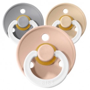 BIBS Colour Night Speen, Maat 1 (0-6 maanden), Symmetrisch - Latex