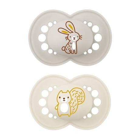 MAM Original 2 pak, Maat 3 (16-36 maanden), Symmetrisch - Silicone
