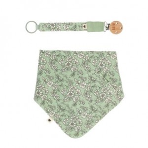 BIBS X LIBERTY, Bandana Bib en Fopspeenclip 2-pack