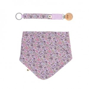BIBS X LIBERTY, Bandana Bib en Fopspeenclip 2-pack