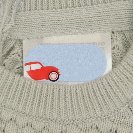 Naamstickers voor kleding, 72 naamstickers