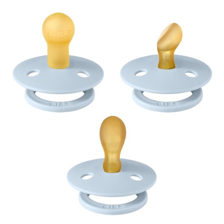 BIBS Try-It Colour - 3 Pack, Maat 1 (0-6 maanden.)