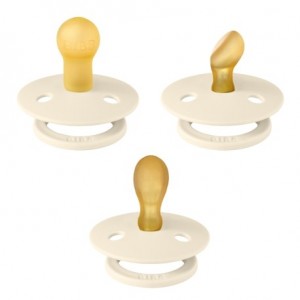 BIBS Try-It Colour - 3 Pack, Maat 1 (0-6 maanden.)