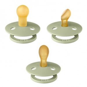 BIBS Try-It Colour - 3 Pack, Maat 1 (0-6 maanden.)