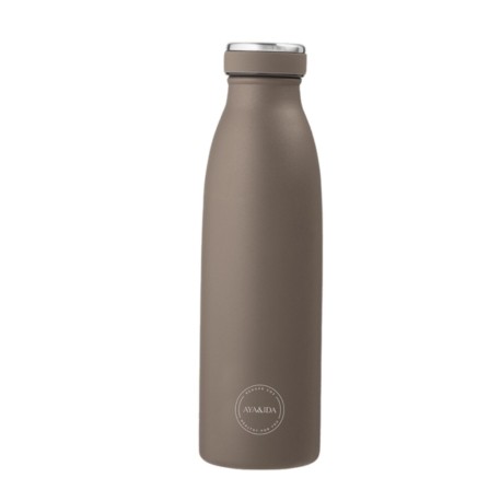 Aya&Ida,  Drinkfles, Drinkfles met deksel, 500 ml, Driftwood