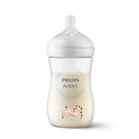 Philips Avent, Natural Response babyfles, 260 ml, Leeftijd 1m+ Philips Avent, Natural Response babyfles, 260 ml, Leeftijd 1m+