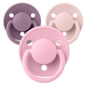 BIBS De Lux , Maat 2 (6+ maanden),  Rond - Latex