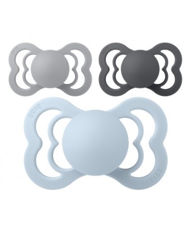 BIBS Supreme, Maat 2 (6+ maanden), Symmetrisch - Latex