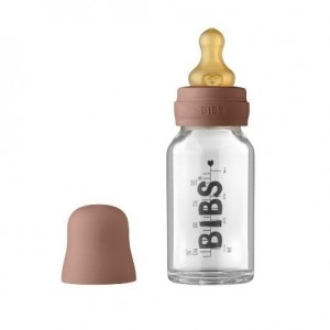 BIBS Baby Glazen Fles, Complete set 110 ml