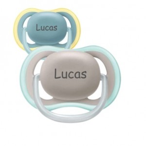 PHILIPS AVENT Ultra Air, Maat 3 (18+ maanden), Symmetrisch - Silicone, Speen met naam