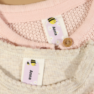 Naamstickers voor kleding, mini