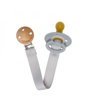 Byhappyme, 2 Stucks, Speen clip met knoopsluiting