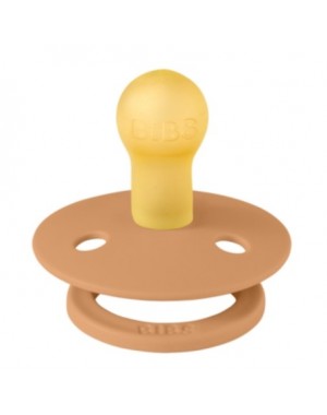 BIBS Colour, Maat 1 (0-6 maanden), Rond - Latex, Speen met naam