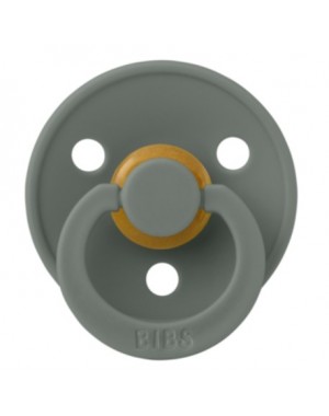 BIBS Colour, Maat 1 (0-6 maanden), Rond - Latex, Speen met naam