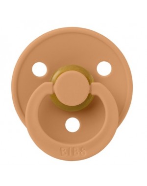 BIBS Colour, Maat 1 (0-6 maanden), Rond - Latex, Speen met naam