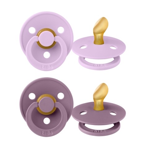 BIBS Colour 2 stuks,  Maat 1 (0-6m), Orthodontisch - Latex