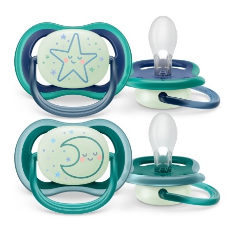 Philips Avent,Fopspeen 6-18 maanden,Ultra Air Little Princess, Symmetrisch - Silicone