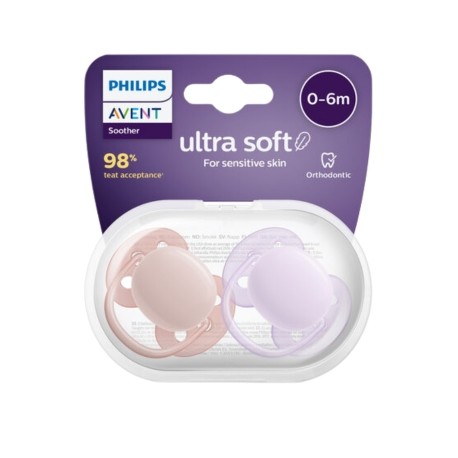 Philips Avent 0-6,Ultra Soft ,Symmetrisch - Silicone