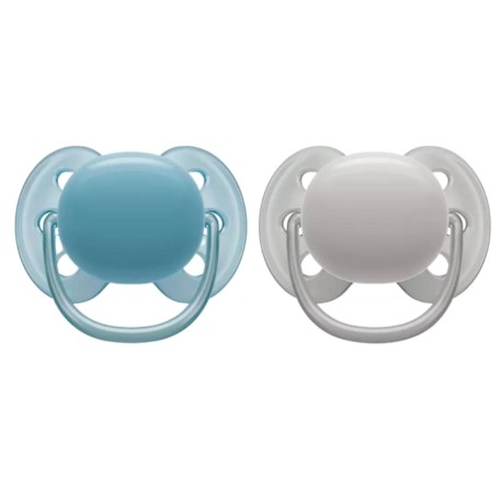 PHILIPS AVENT Ultra Soft - 2 stucks, Maat 2 (6-18 maanden), Symmetrisch - siliconen PHILIPS AVENT Ultra Soft - 2 stucks, Maat 2 (6-18 maanden), Symmetrisch - siliconen