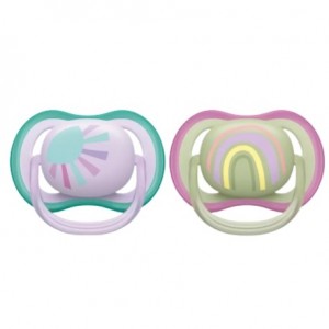 PHILIPS AVENT Ultra Air, 0-6, Symmetrisch - Silicone