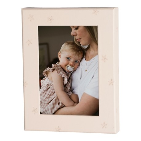 Kinderbestek met naam,  Zeemeerminnen, Fotolijst inbegrepen