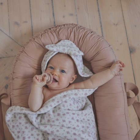 Elodie, Speen 3+ maanden, Powder Pink, Rond - Silicone