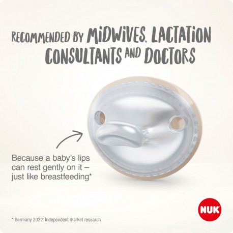 NUK speen, Mamy Feel, Groen/wit