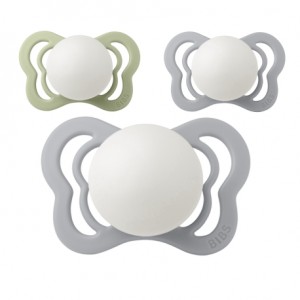 Bibs Couture Night Glow,  Maat 1 (0-6 m), Orthodontisch - Siliconen