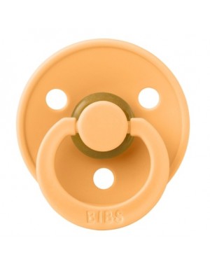BIBS Colour, Maat 1 (0-6 maanden), Rond - Latex, Speen met naam