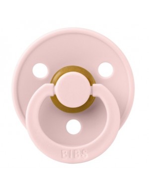BIBS Colour, Maat 1 (0-6 maanden), Rond - Latex, Speen met naam
