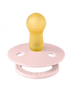 BIBS Colour, Maat 1 (0-6 maanden), Rond - Latex, Speen met naam