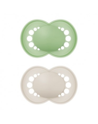 MAM Original 2 pak, Maat 3 (16-36 maanden), Symmetrisch - Latex