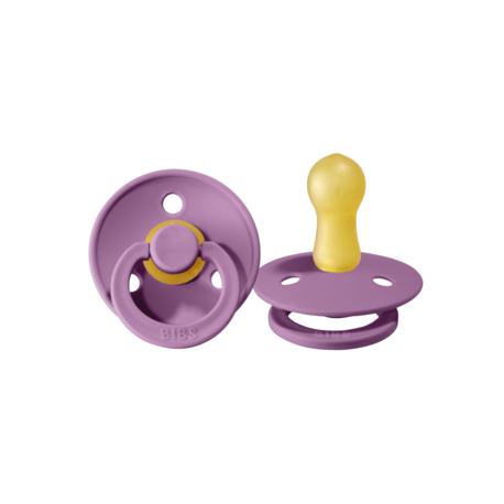 BIBS Colour - 2-pakning, Str. 2 (6+ md.), Rund - Lateks