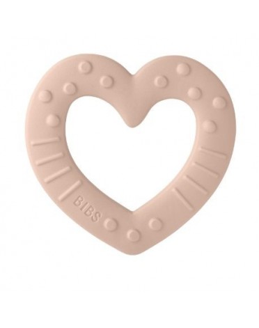 Bibs Baby Bitie, Bitering, Heart, Blush