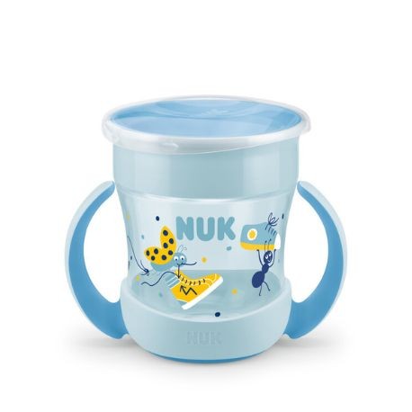 NUK  Mini Magic Cup, Drikkekopp, lys blå, 6m+