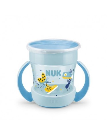 NUK  Mini Magic Cup, Drikkekopp, lys blå, 6m+