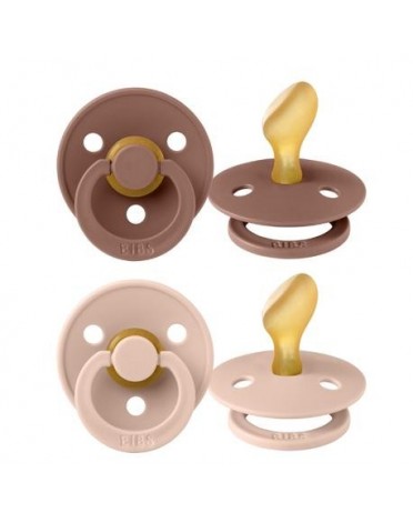 BIBS Colour 2-pakning, Str. 2 (6+ md.), Anatomisk - Lateks