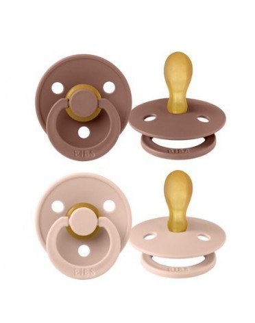 BIBS Colour 2-pakning, Str. 2 (6+ mdr.), Symmetrisk - Lateks