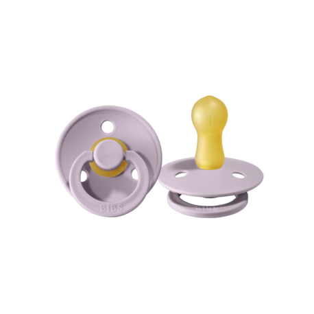BIBS Colour - 2-pakning, Str. 2 (6+ md.), Rund - Lateks
